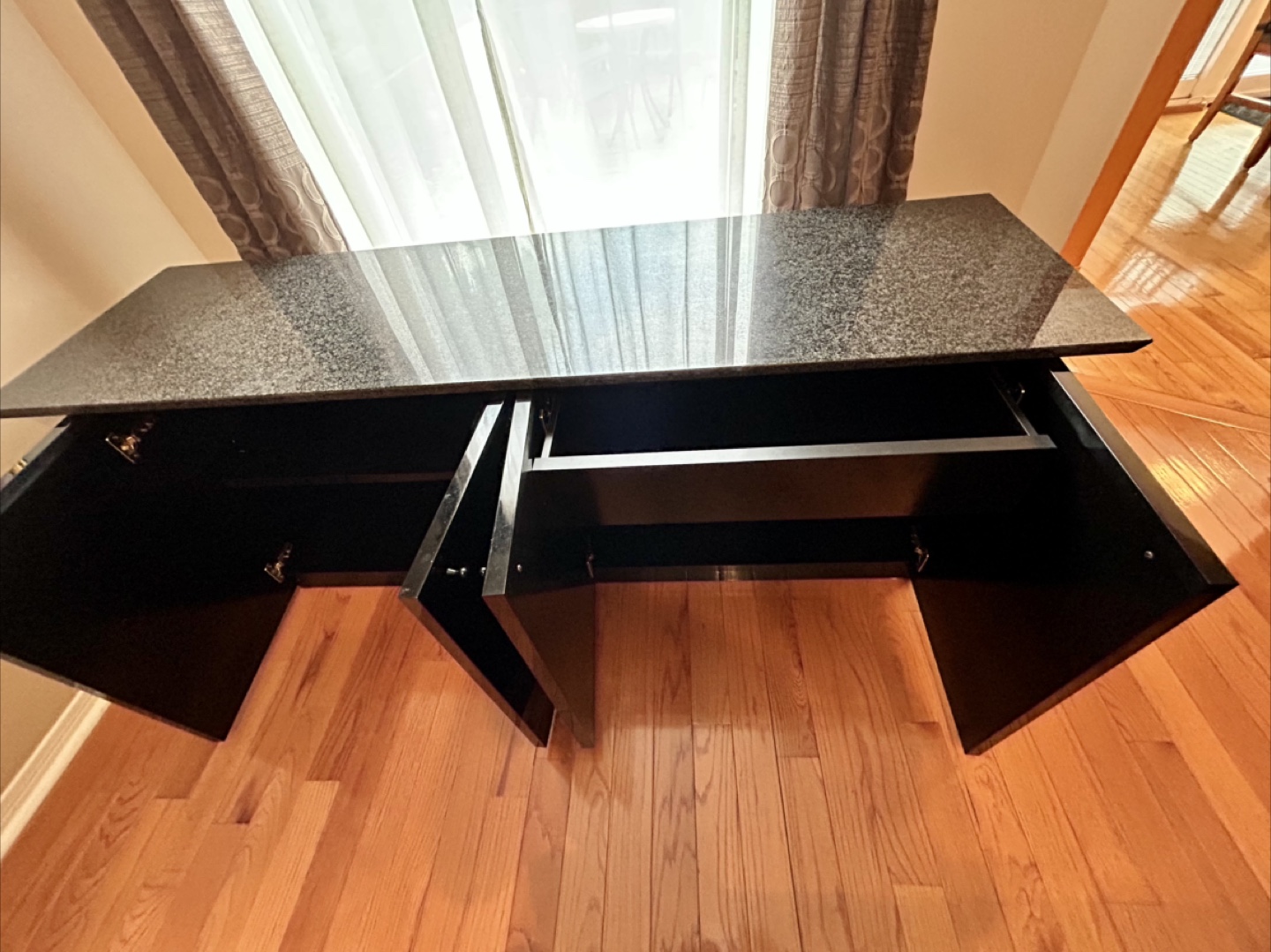 Black Granite Top Sideboard - photo 5
