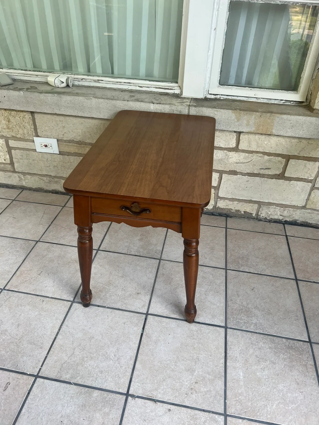 Wooden End Table thumbnail