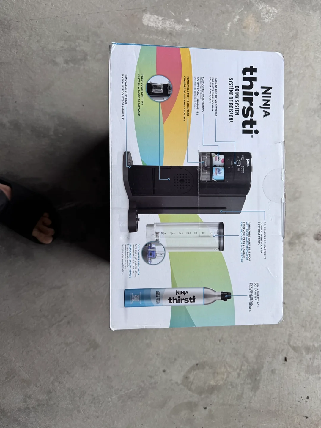 Ninja Thirsti Drink System - New in Box! image indicator(2)