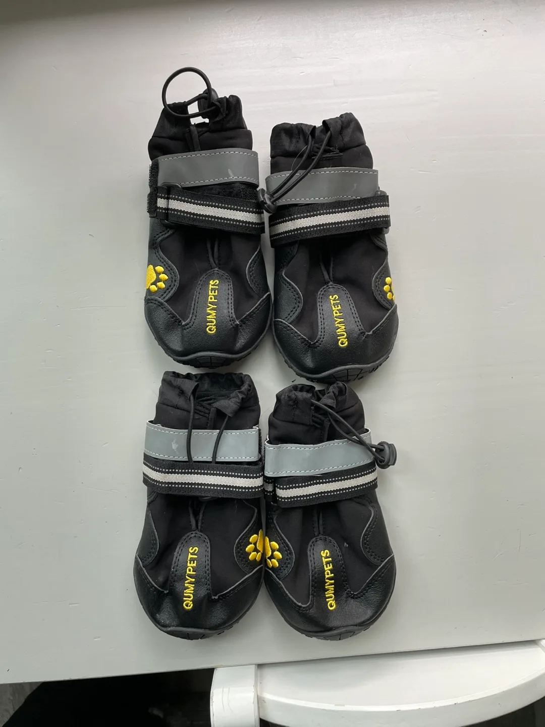 Qumy Pets Dog Boots - Black thumbnail