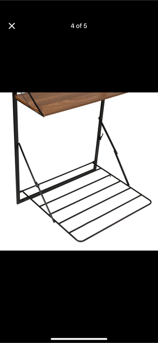 Wall Mounted Folding Clothes Drying Rack - photo 2