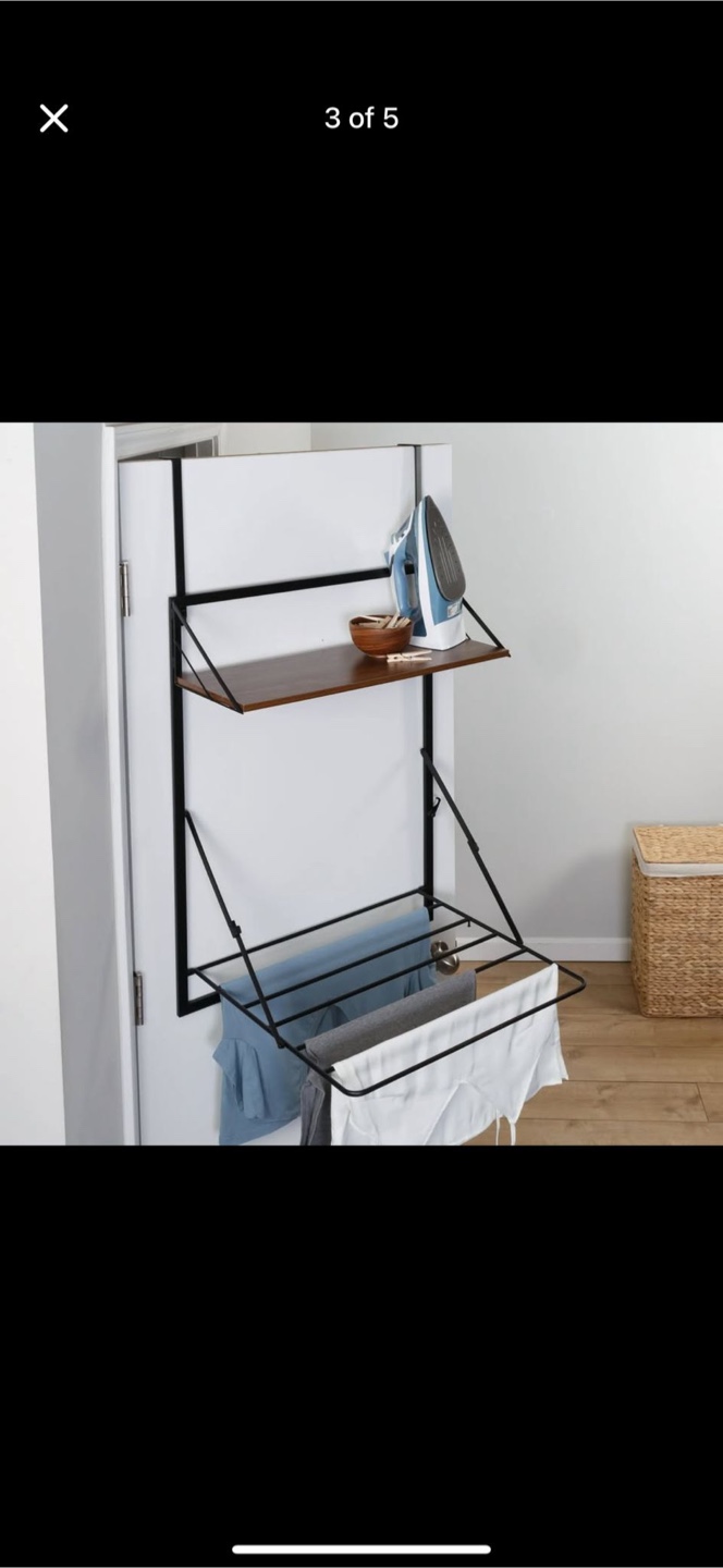 Wall Mounted Folding Clothes Drying Rack - photo 5