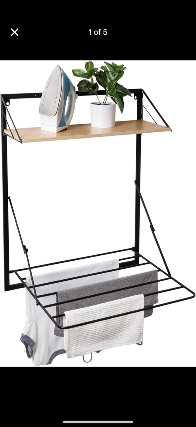 Wall Mounted Folding Clothes Drying Rack