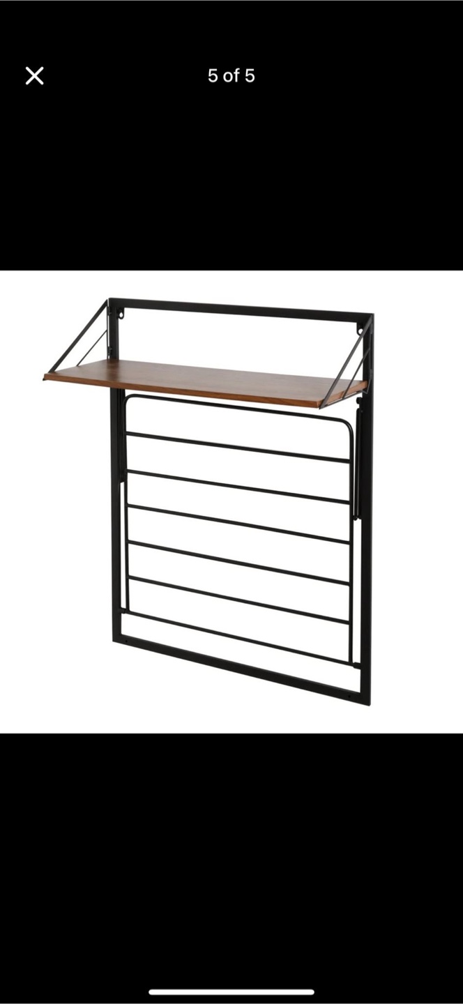 Wall Mounted Folding Clothes Drying Rack - photo 3