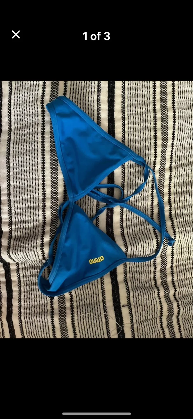 Arena Bikini - Blue & Yellow, Size S thumbnail