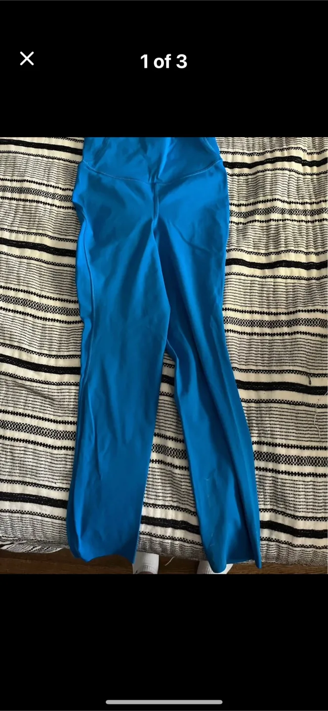 Lululemon Blue Leggings - Size 2 thumbnail