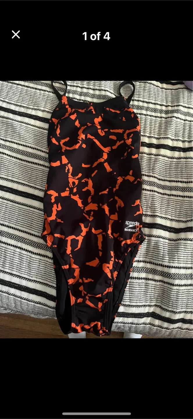 Speedo Endurance+ Swimsuit - Size 6 thumbnail
