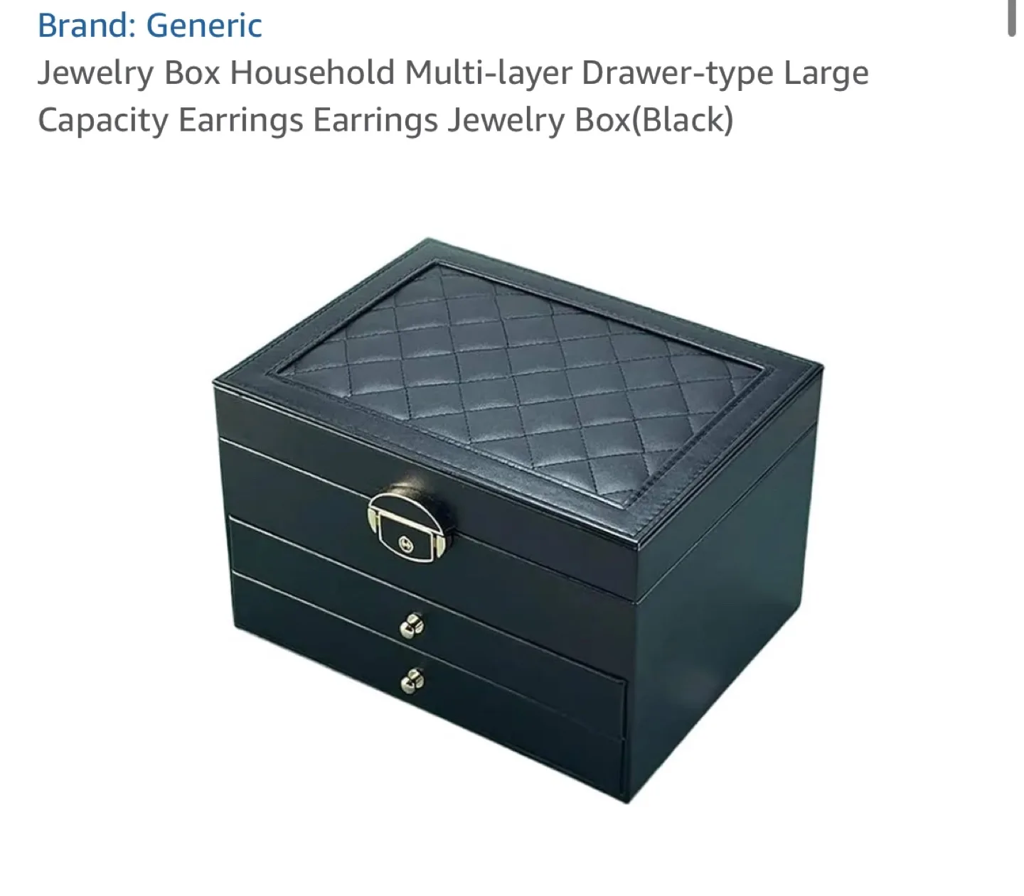 Jewelry Box Household Multi-layer Drawer-type thumbnail