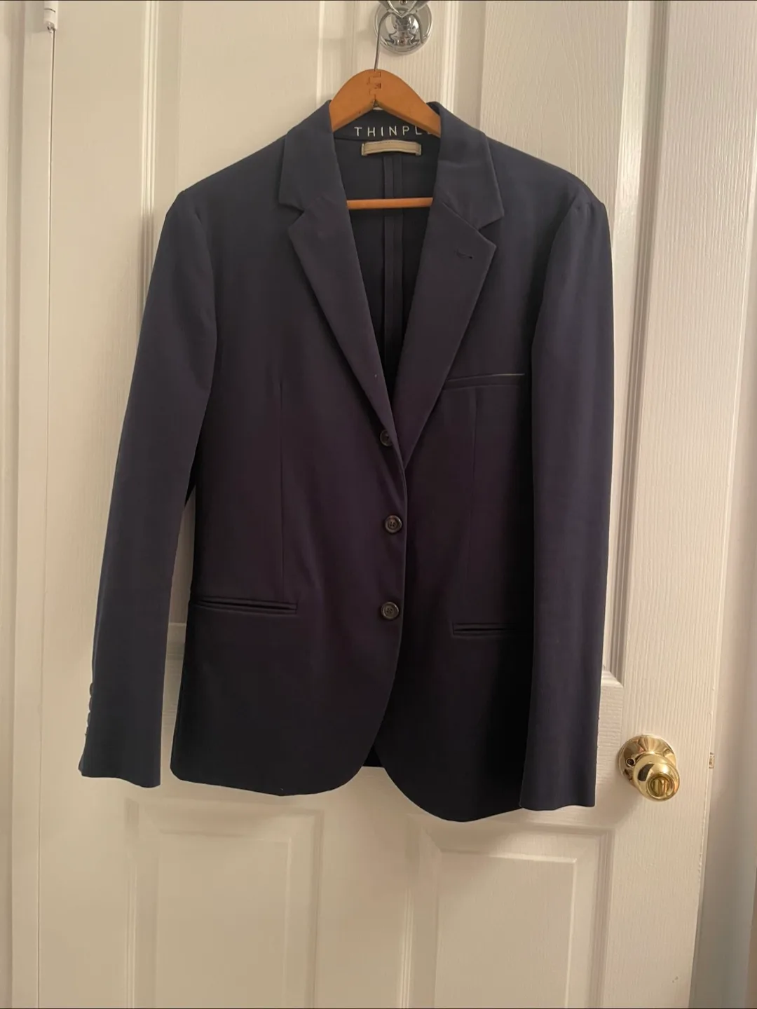 THINPLE Navy Blue Blazer thumbnail