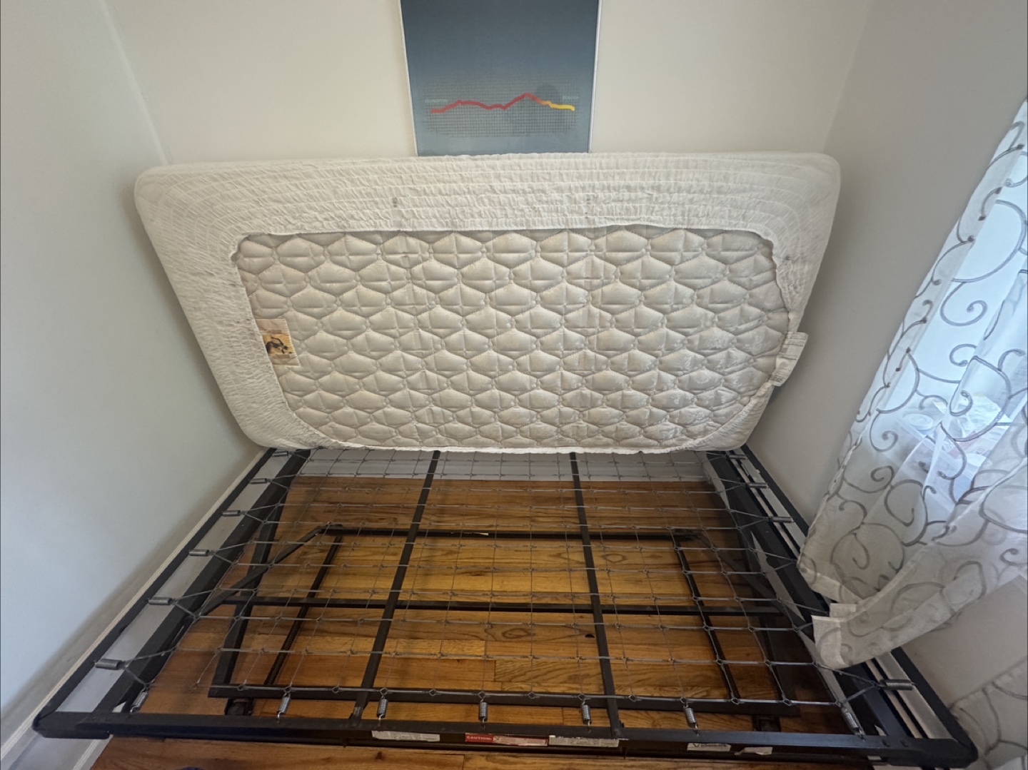 Twin Mattress and Frame - photo 3