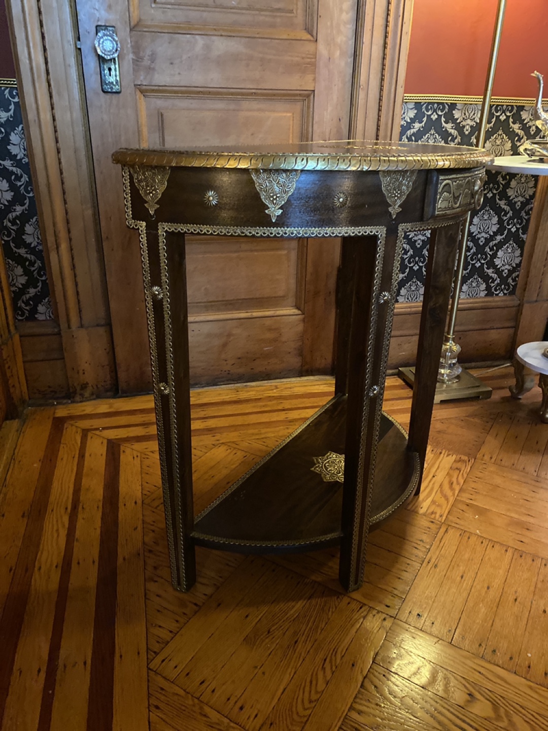 Half-Moon Entryway Table - photo 2