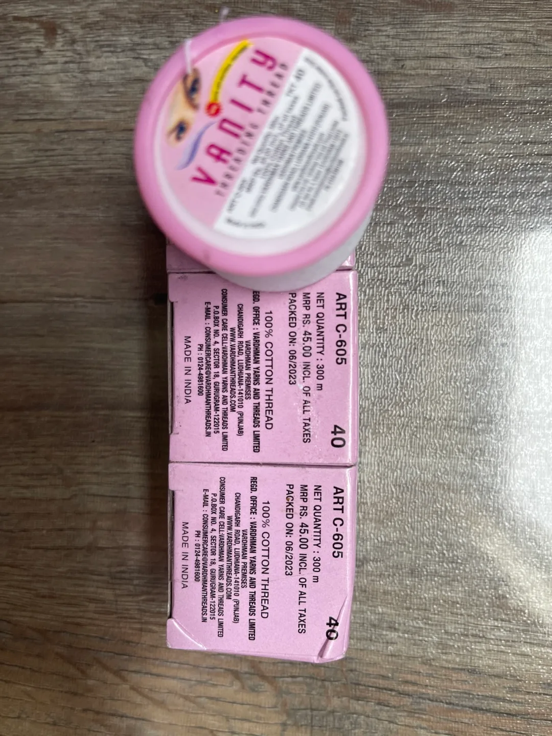 Eyebrow Threading Thread - White, 300m x 3 🇨🇦 image indicator(3)