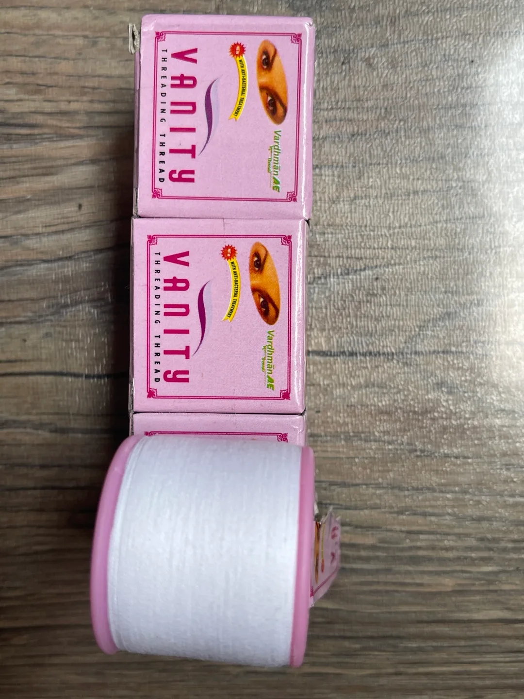 Eyebrow Threading Thread - White, 300m x 3 🇨�🇦 thumbnail