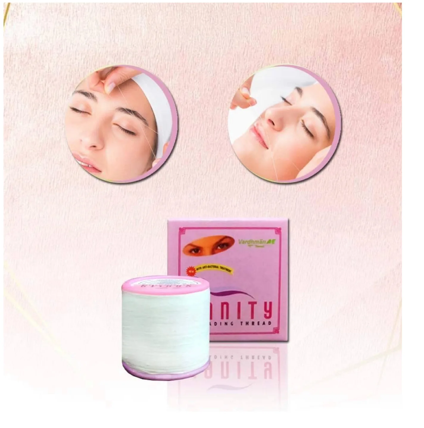 Eyebrow Threading Thread - White, 300m x 3 🇨🇦 image indicator(4)