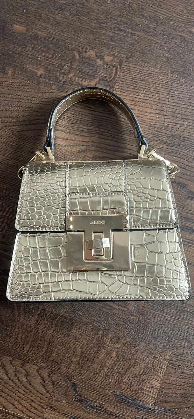 Aldo Gold Mini Bag thumbnail