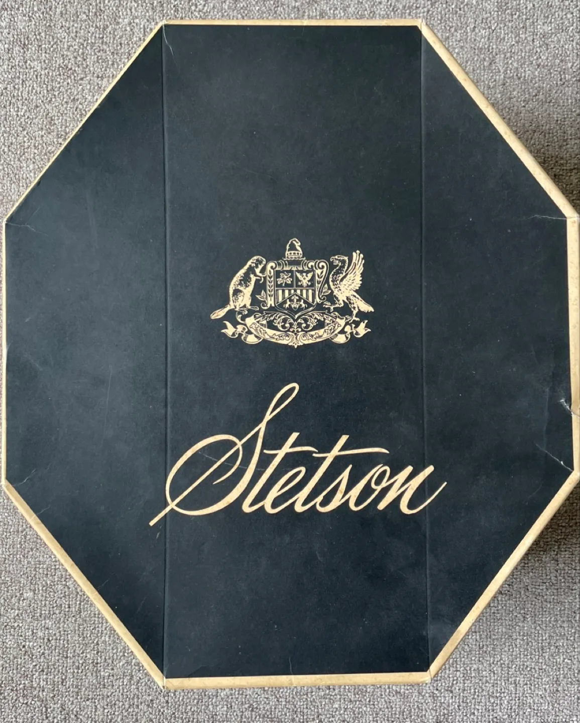 Stetson Black Fedora Hat - Size 7 3/8 image indicator(2)