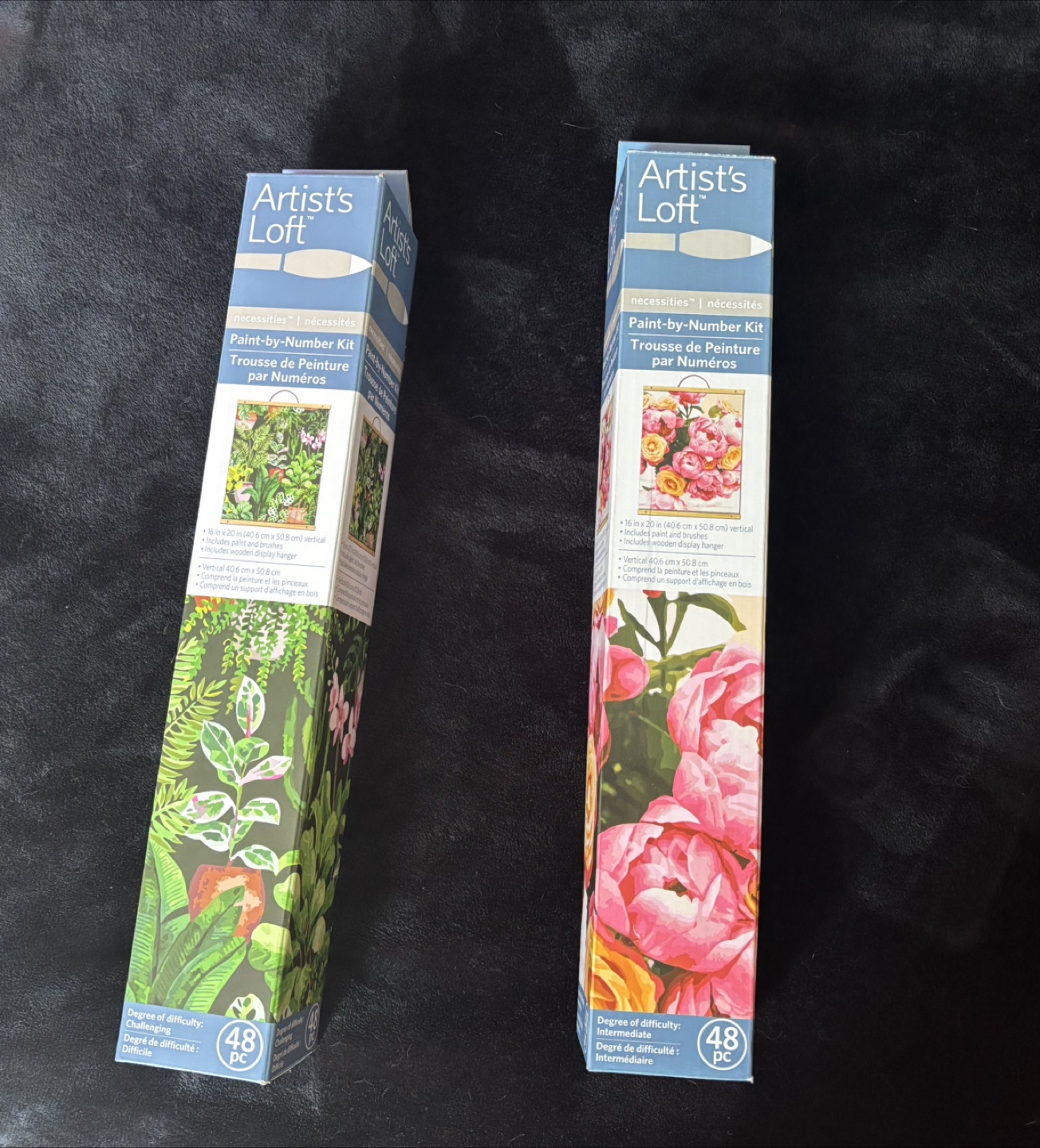 Artist's Loft Paint-by-Number Kit - Tropical Plants