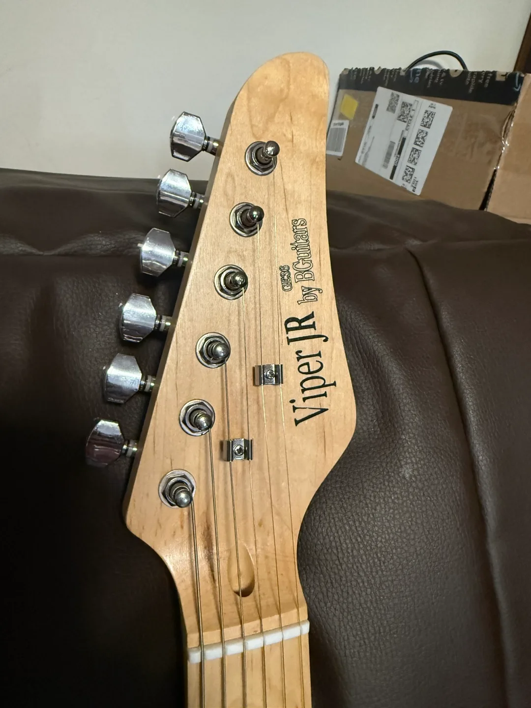 Viper JR Electric Guitar by B. Guitars - Red image indicator(2)