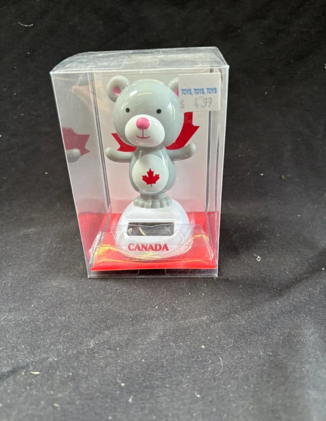 🇨🇦Solar Dancing Character Figurine - Canadian Souvenir thumbnail
