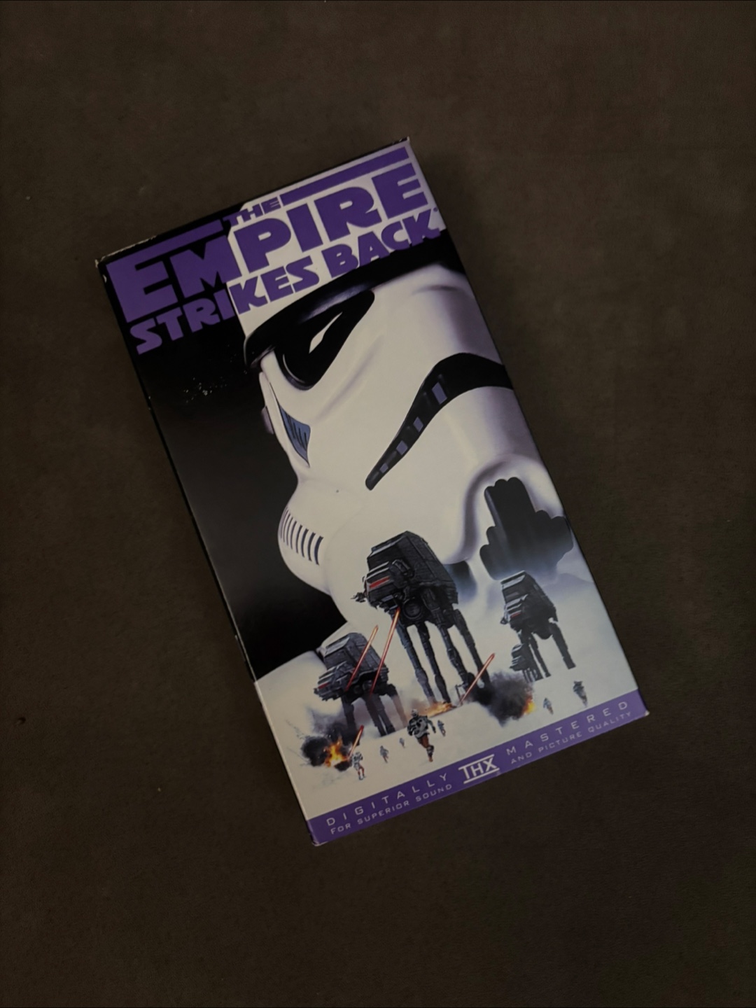 Star Wars Empire Strikes Back VHS