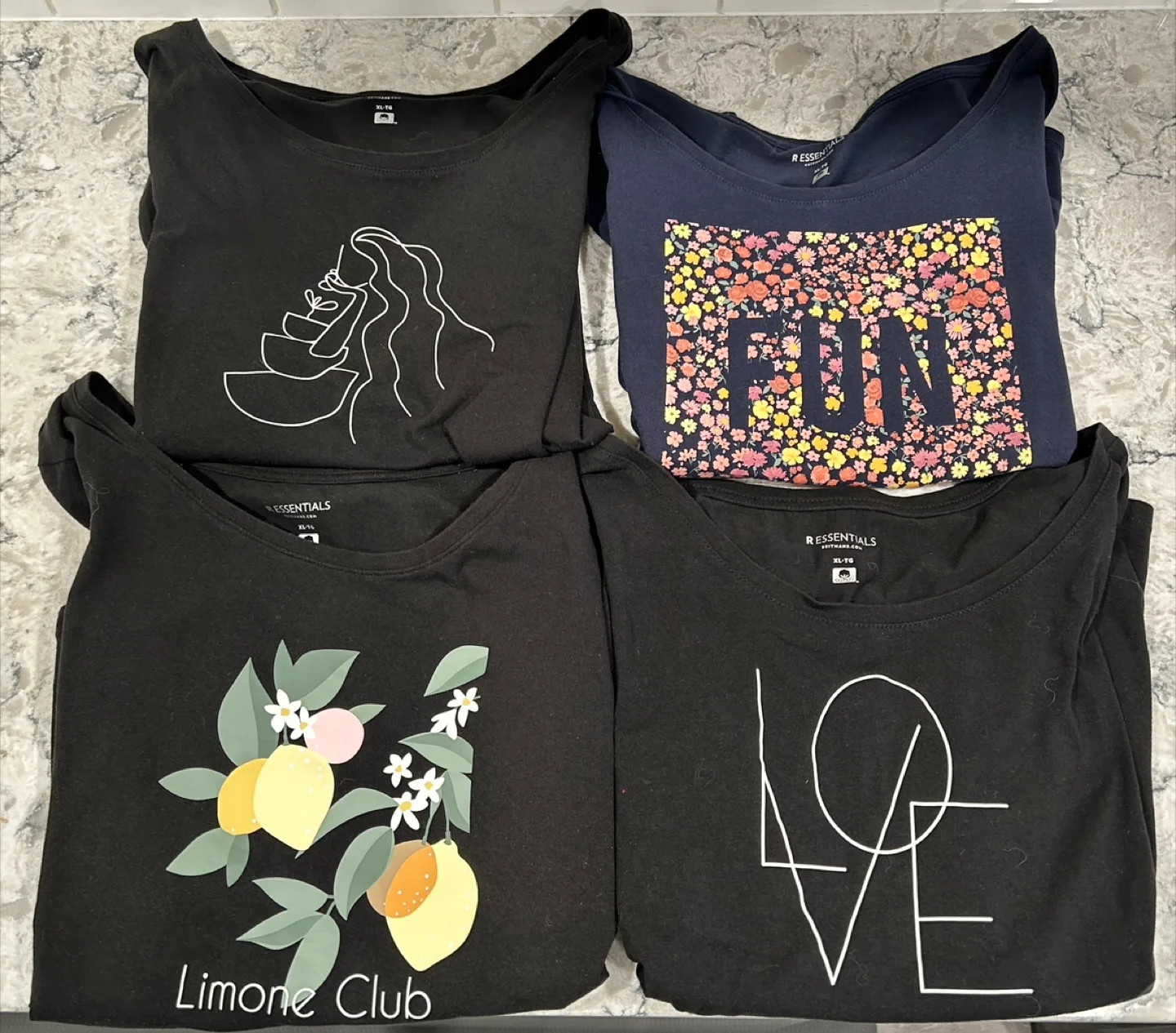 Women’s Printed Casual T-Shirts (Size XL) thumbnail