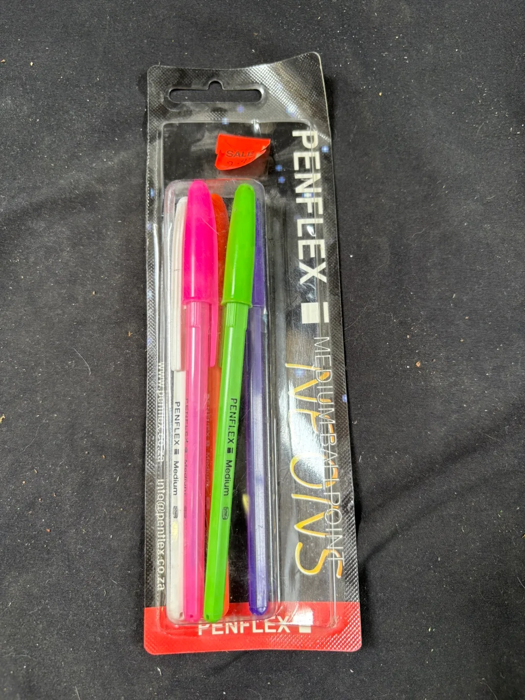🇨🇦Penflex Medium Ballpoint Pens - Neon thumbnail