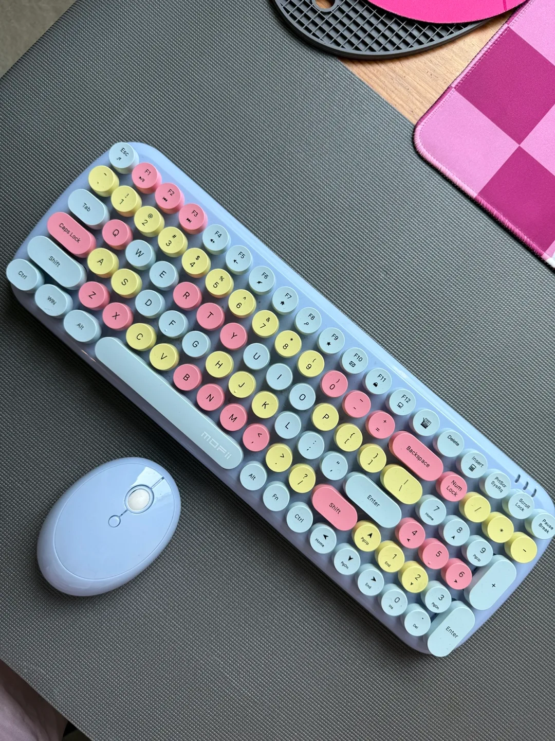 MOFII Candy BT Wireless Keyboard & Mouse - Pastel image indicator(4)