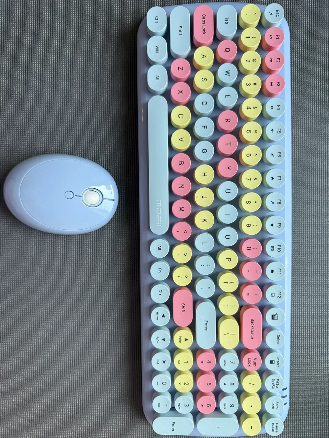 MOFII Candy BT Wireless Keyboard & Mouse - Pastel image indicator(2)