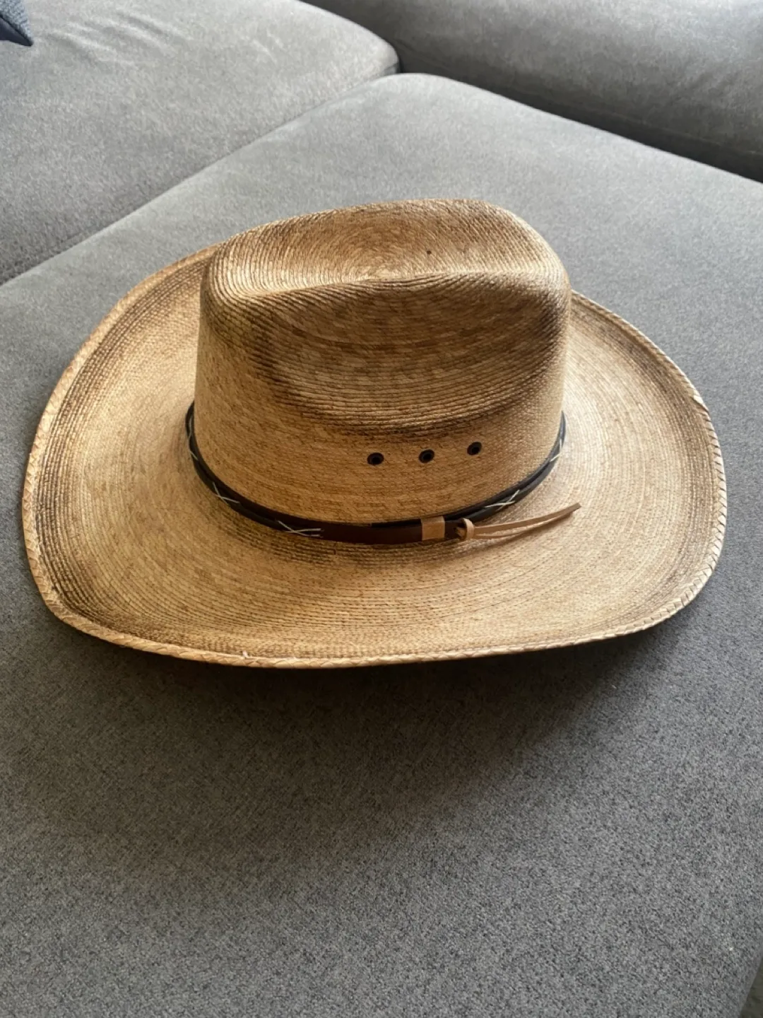 Cowboy Hat Texas Hat Company Unisex Size L - 7 3/8 (59.3 cm) thumbnail