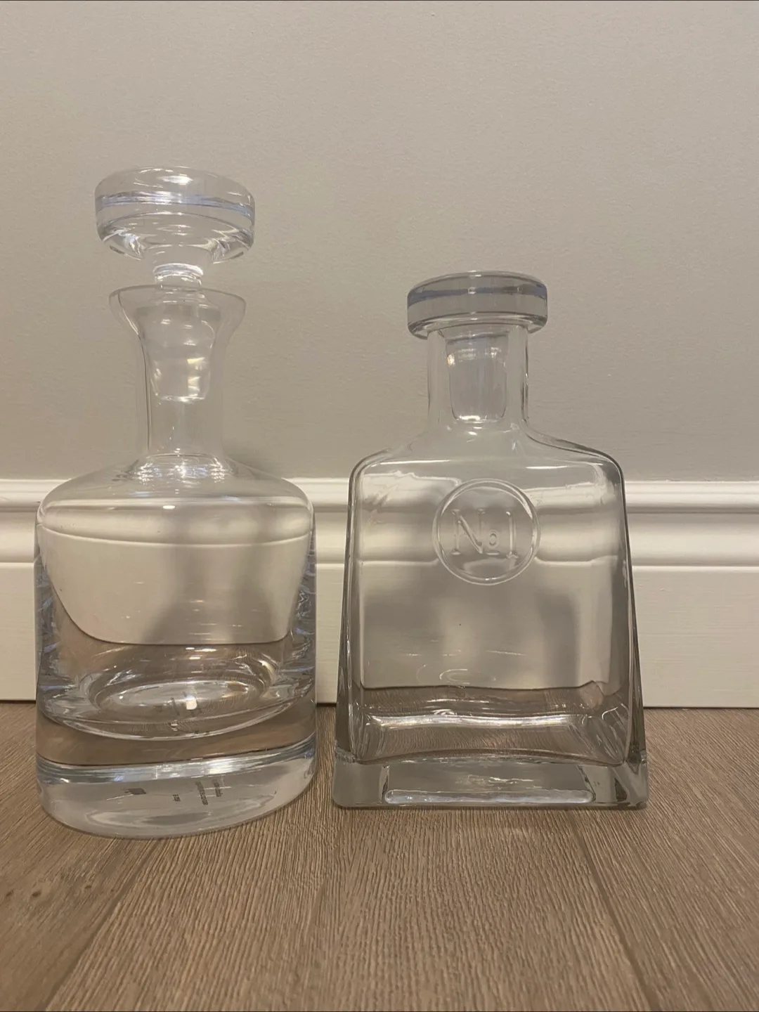 Glass Decanter and Bottle Set thumbnail