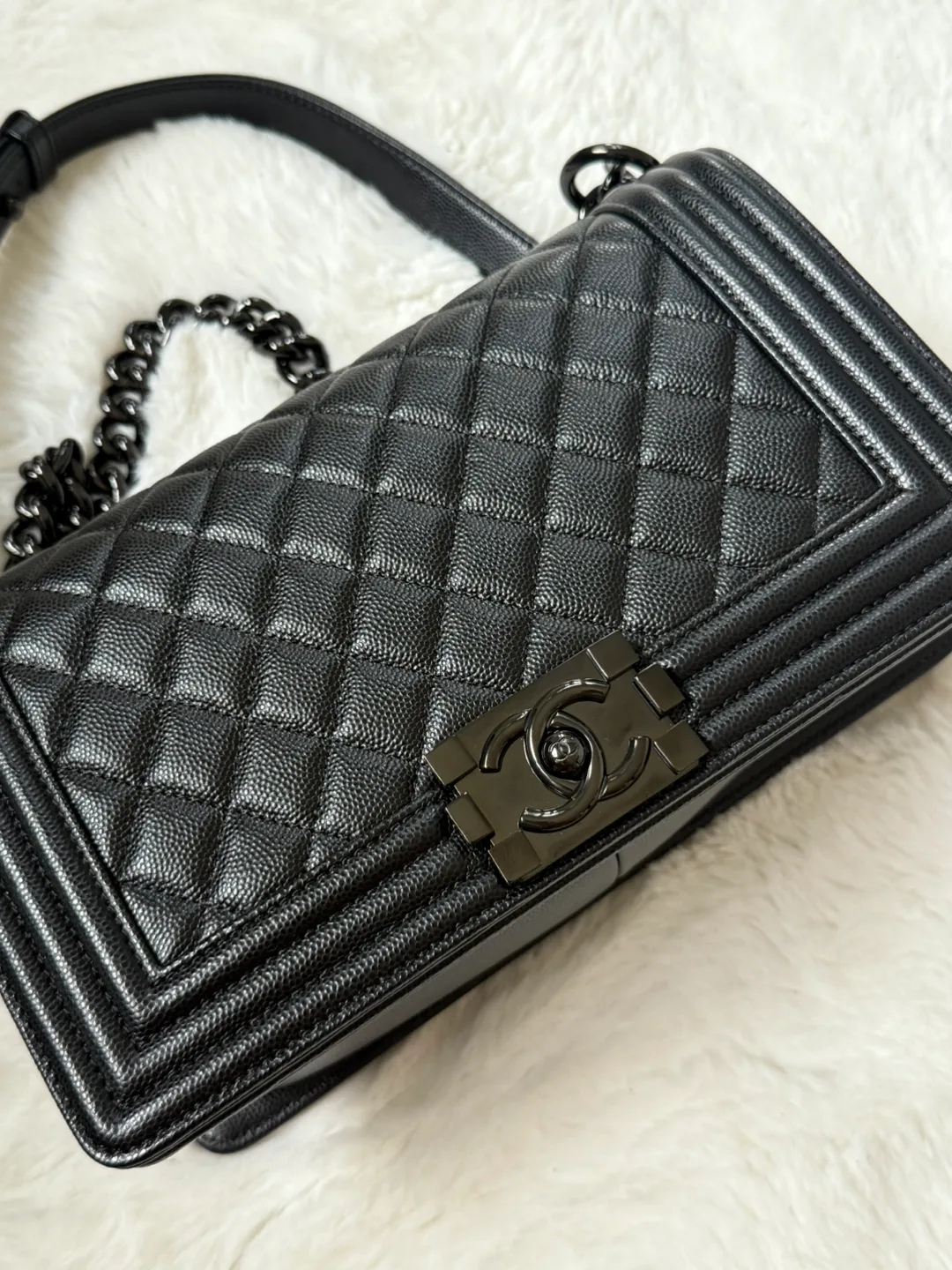 New! Boy Bag Black thumbnail
