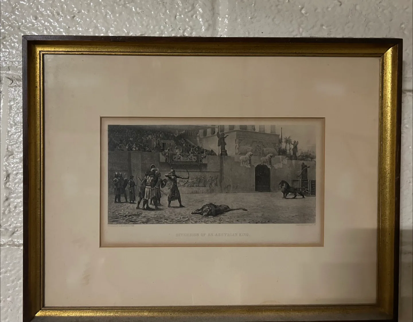 Framed Print - Diversion of an Assyrian King thumbnail