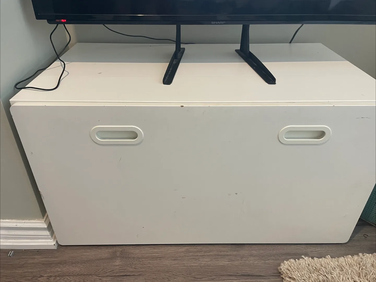 Storage Drawer Unit / TV Stand with Storage — Fair Condition thumbnail