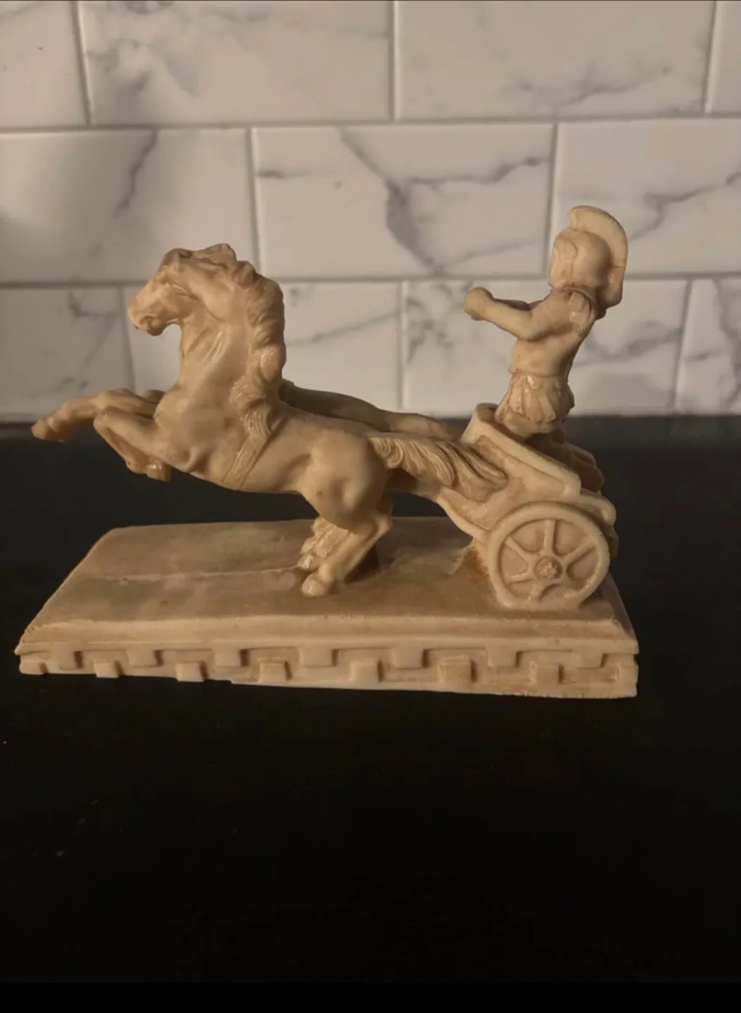 Vintage Chariot Statue image indicator(2)