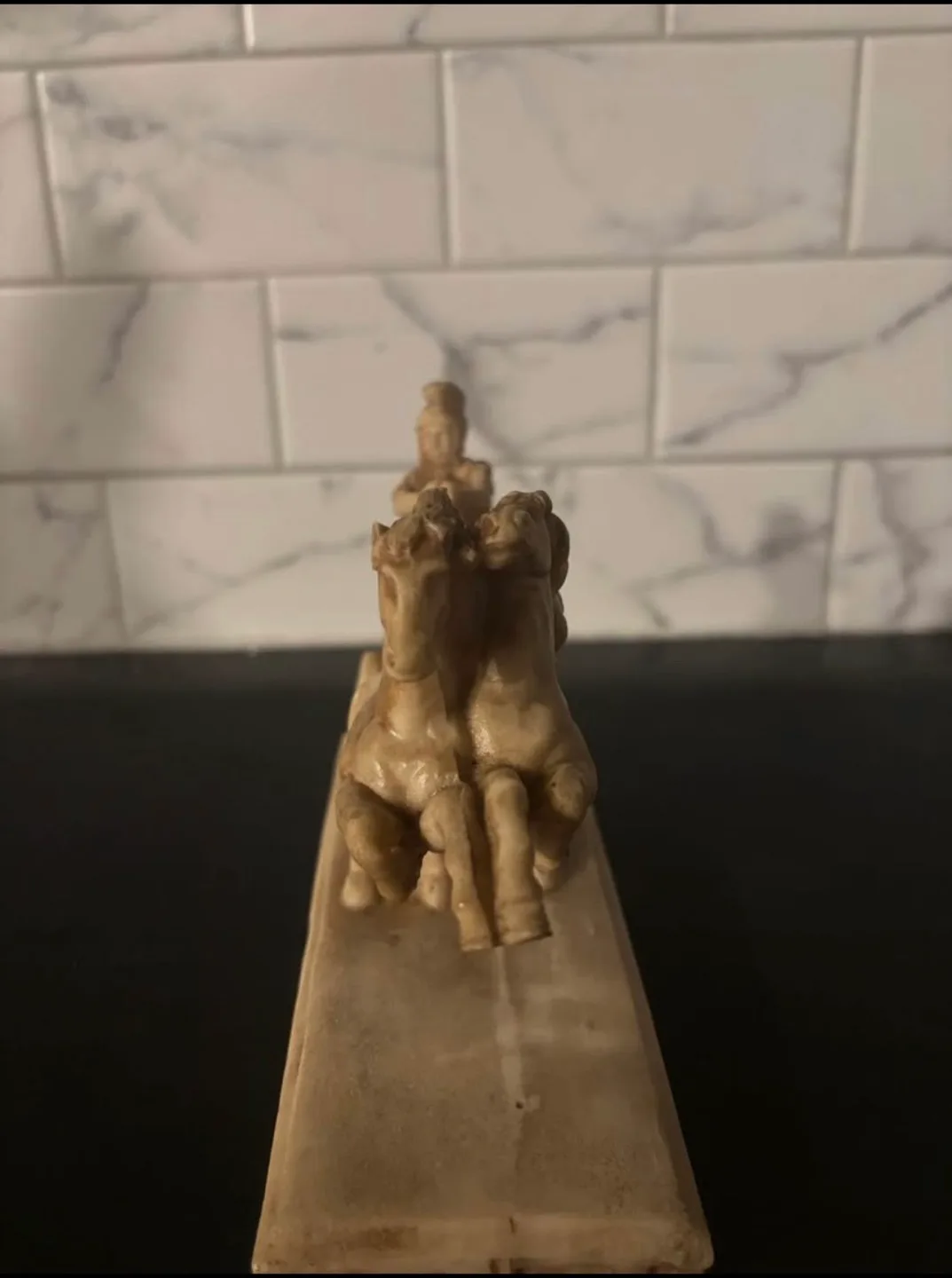Vintage Chariot Statue image indicator(4)