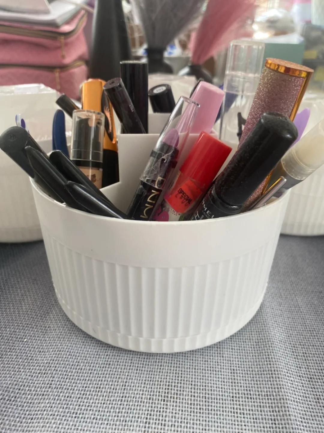 Makeup Organizer - White thumbnail