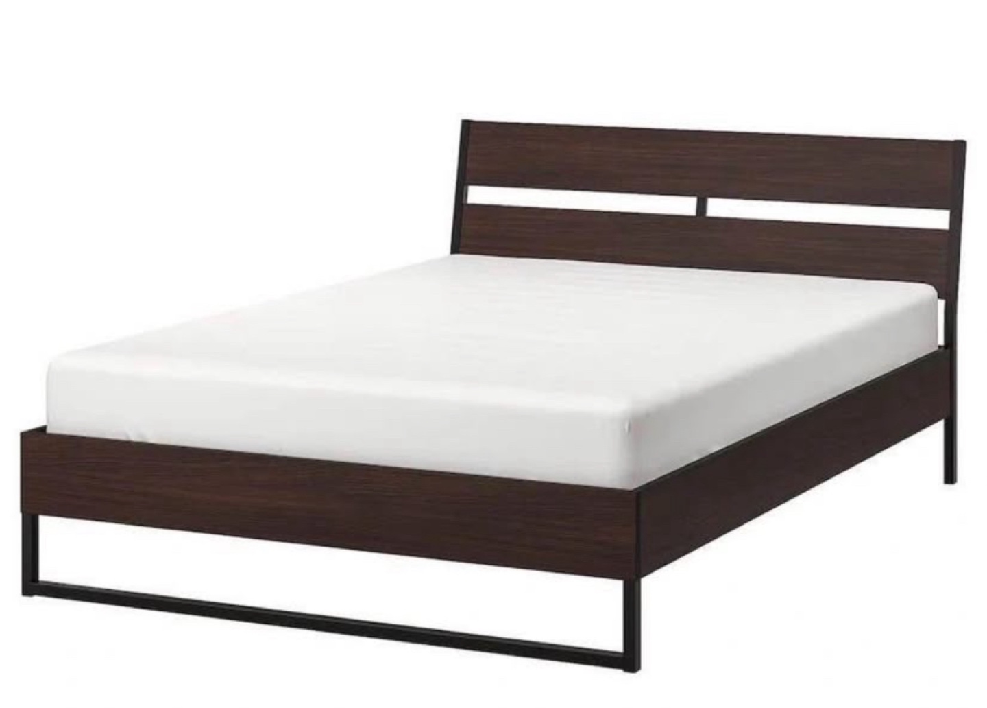 Pick up asap! IKEA Trysil Bed Frame - Brown, Queen Size