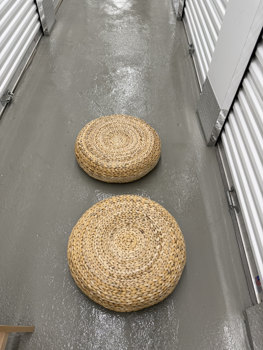 Woven Floor Cushions, Set of 2 - photo 2