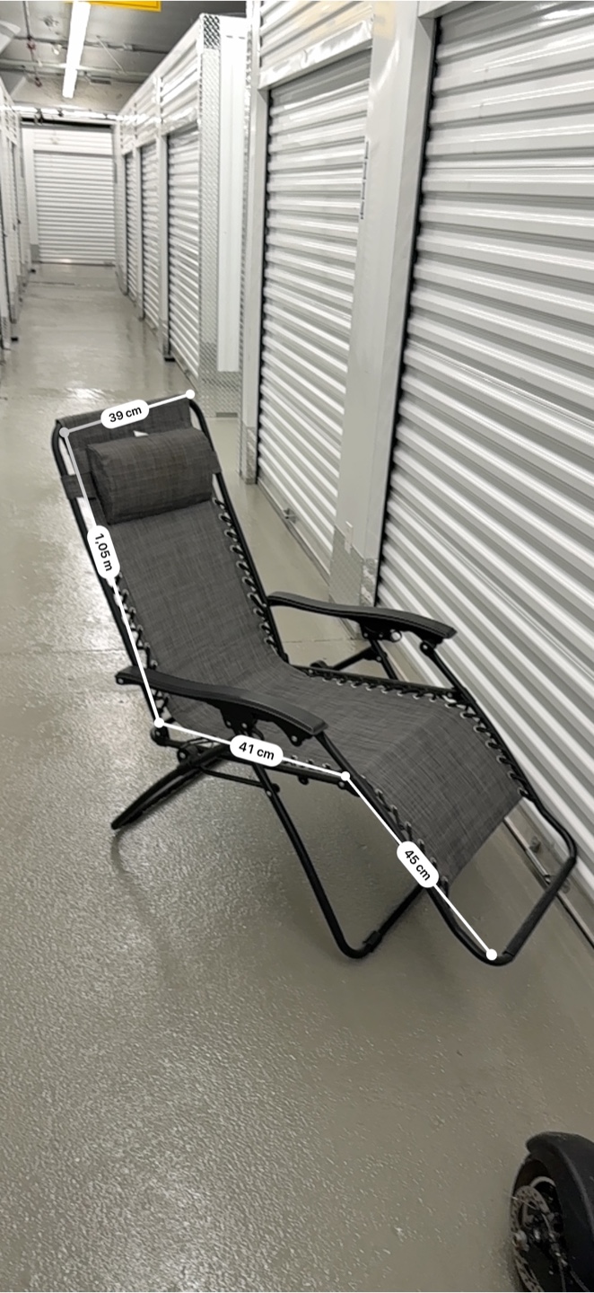 Zero Gravity Lounge Chair - Grey