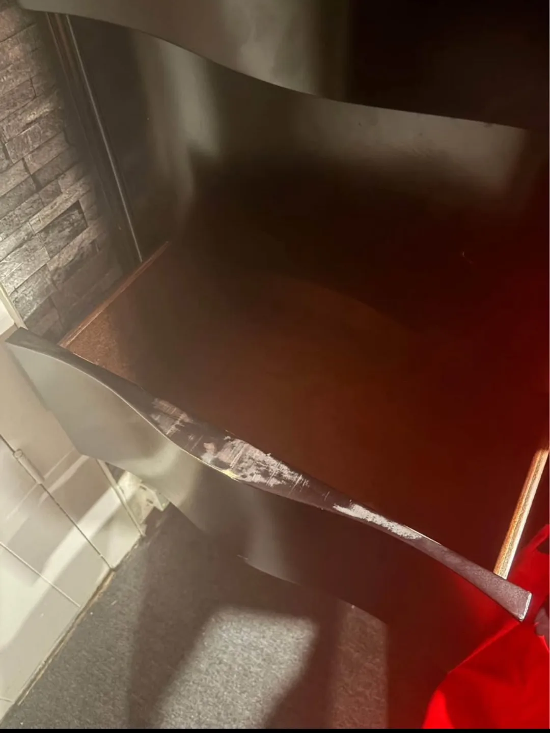 Dark Brown Dresser with  5 Drawers image indicator(3)