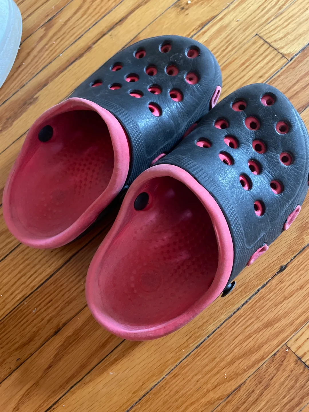 Crocs Kids Clog, Black/Pink, Size 11 image indicator(3)