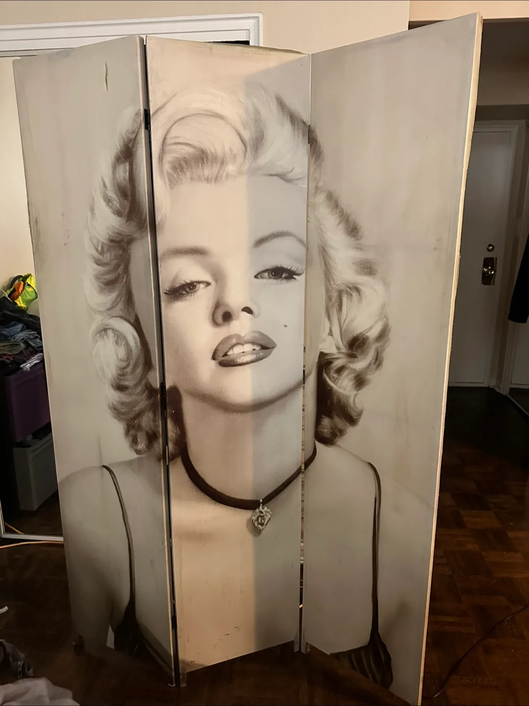 🍁 Vintage Marilyn Monroe Room Divider Screen thumbnail