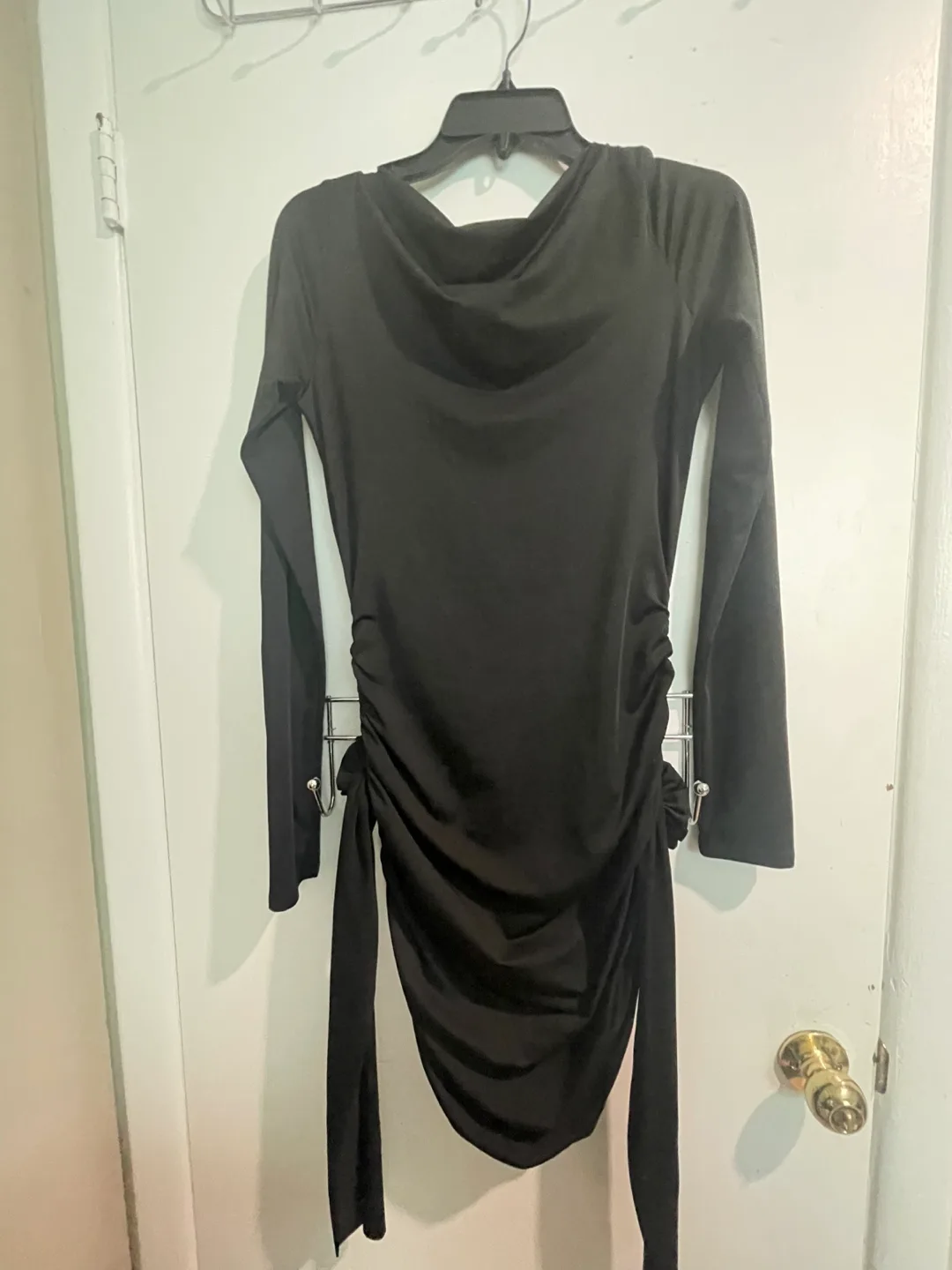 BRAND NEW Black Long Sleeve Dress Large thumbnail