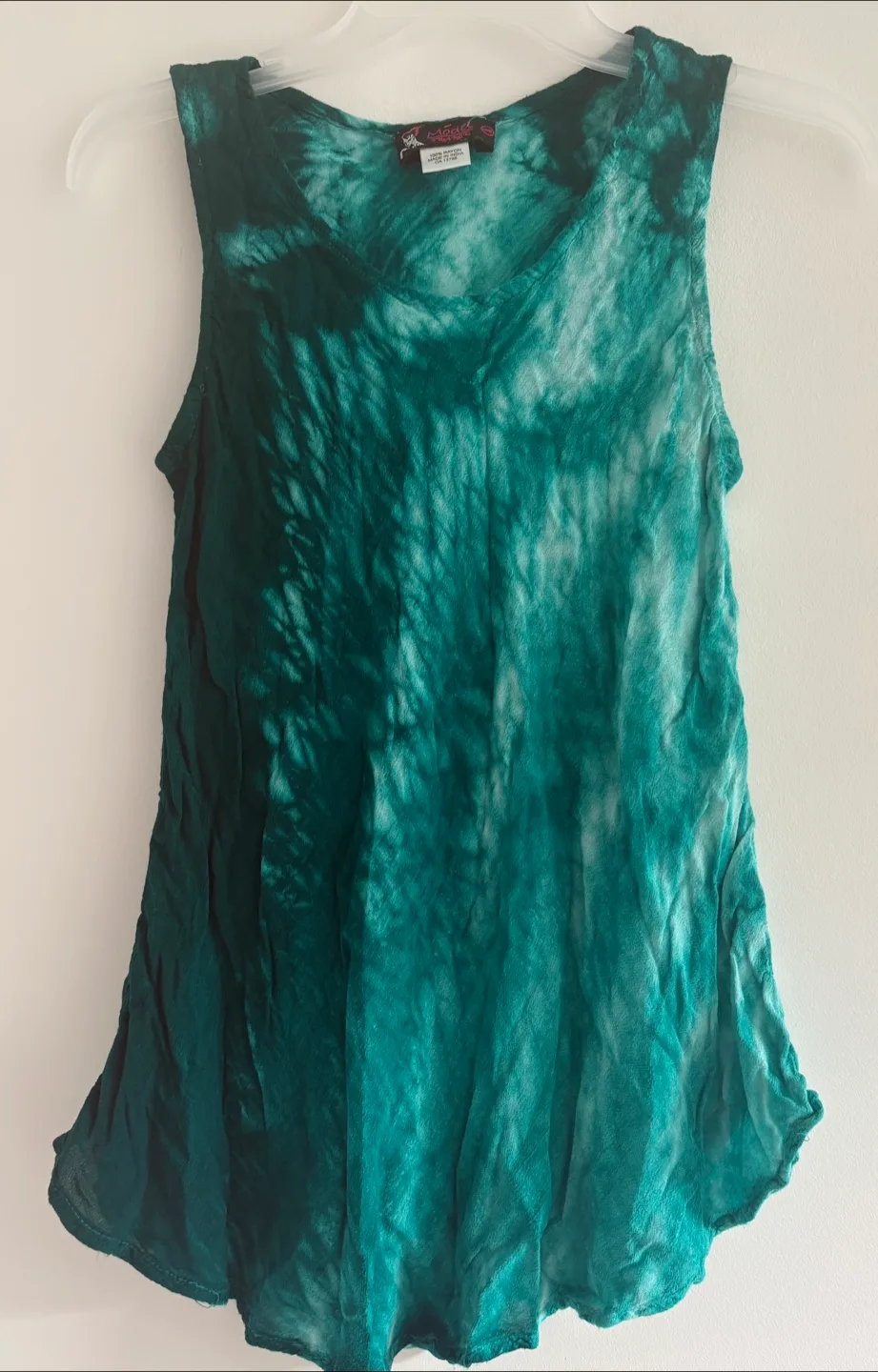 Tank Top - Teal Tie Dye thumbnail