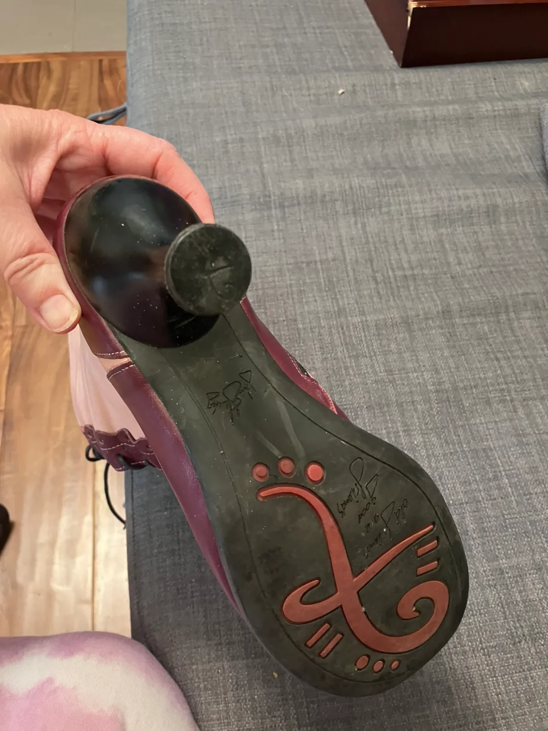 Fluevog Bellevue Lace-Up Boots, Size 7 women’s. image indicator(3)