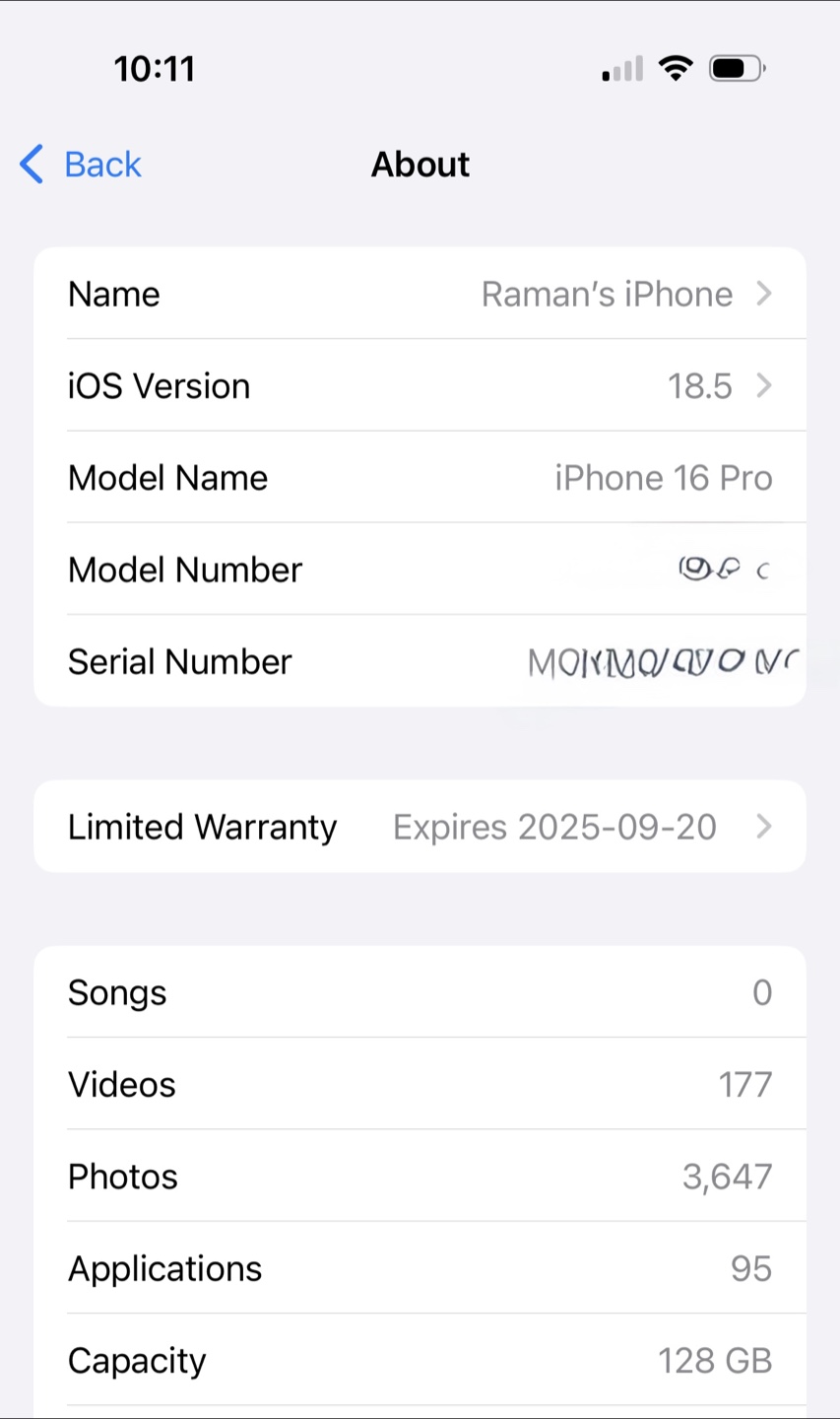 iPhone 16 Pro 128GB + Cases - photo 3