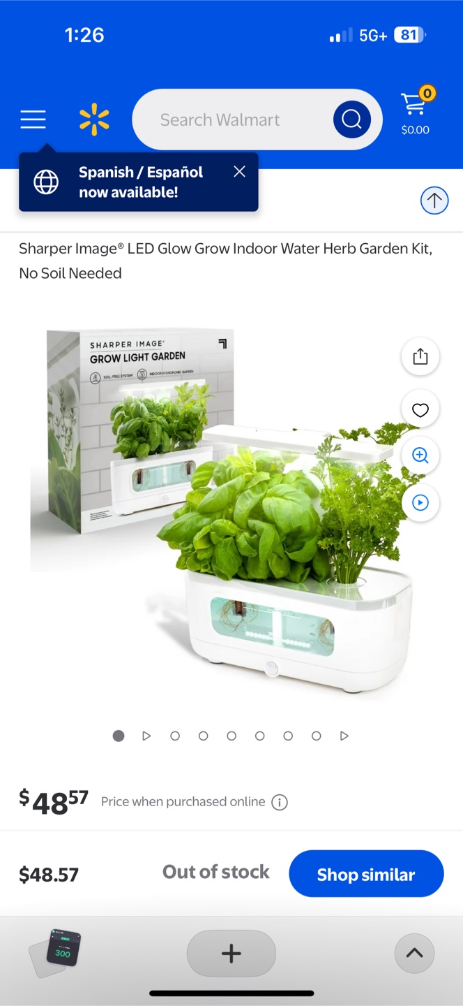 Shaper image Growing Kit