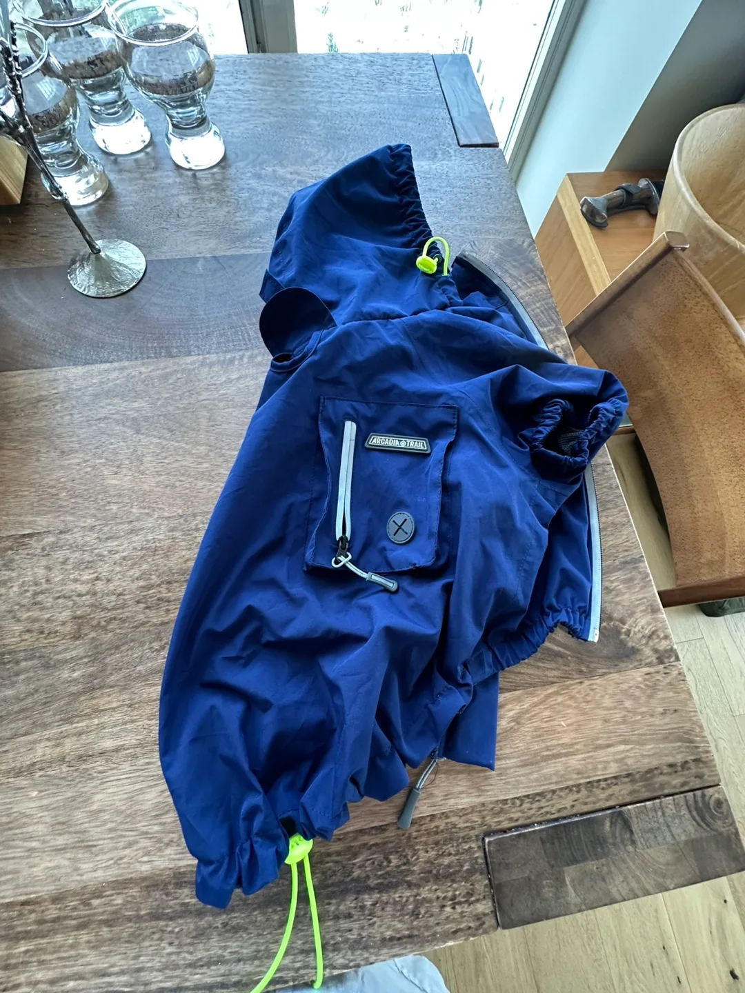 Arcadia Trail Dog Windbreaker - Size Medium thumbnail