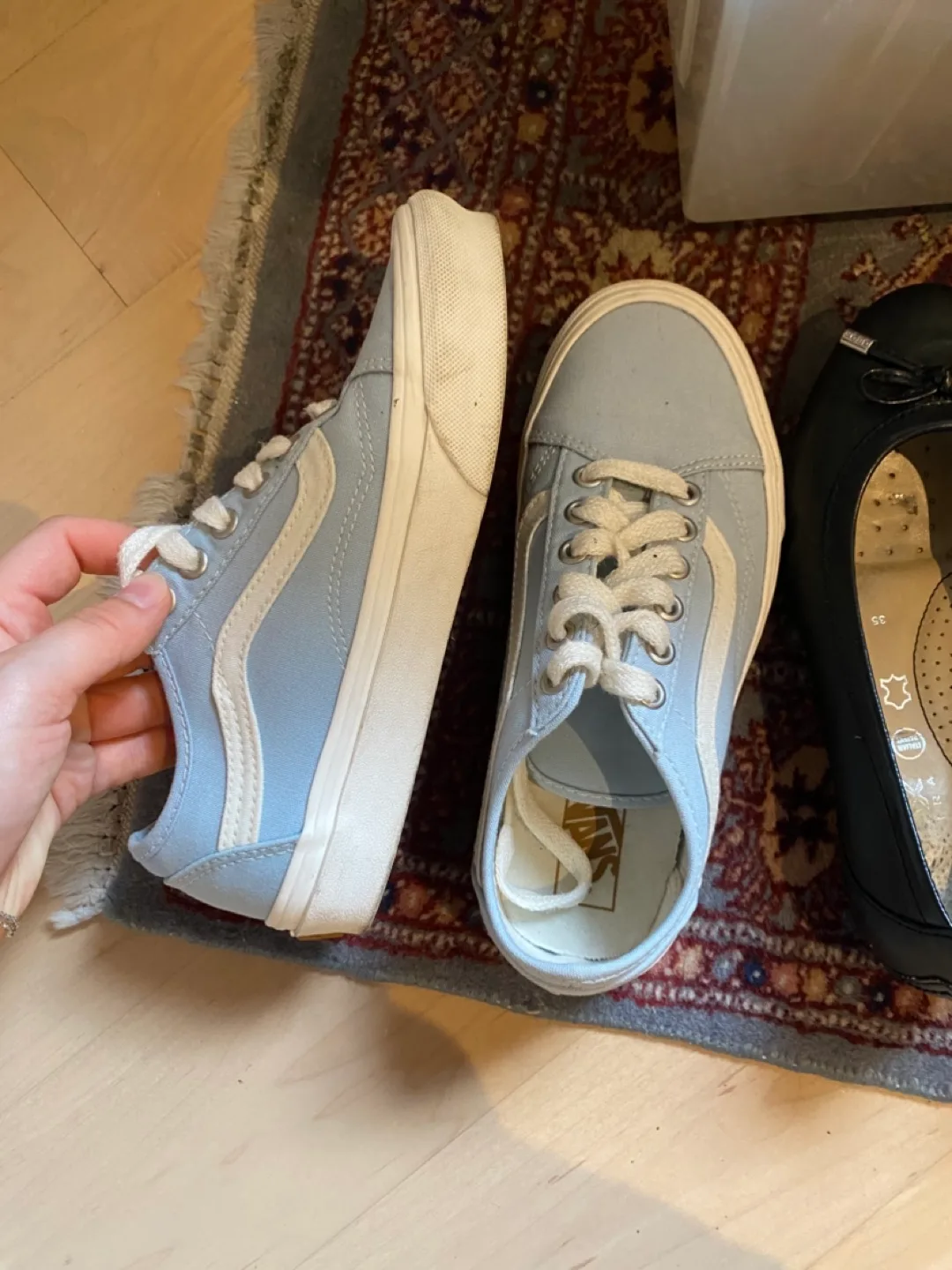 Light Blue Vans - 5.5 image indicator(2)
