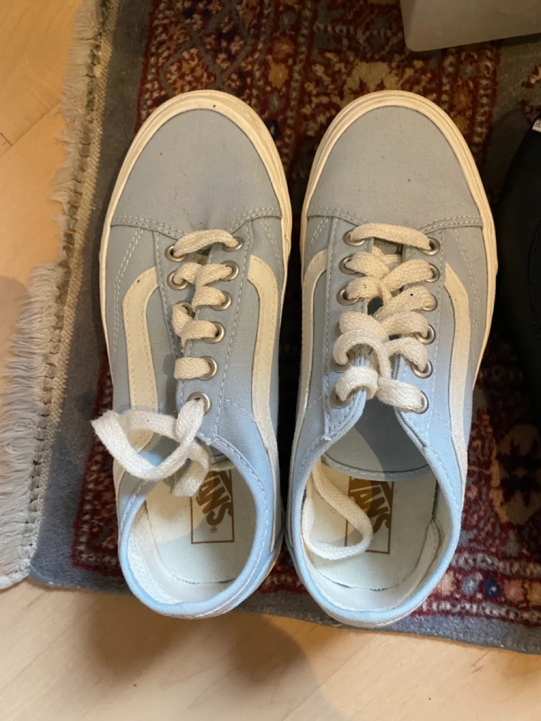 Light Blue Vans thumbnail